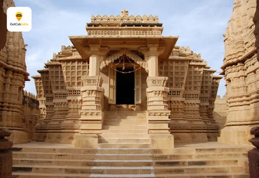 Places in Jaisalmer at Jain Temple by Get Cab India