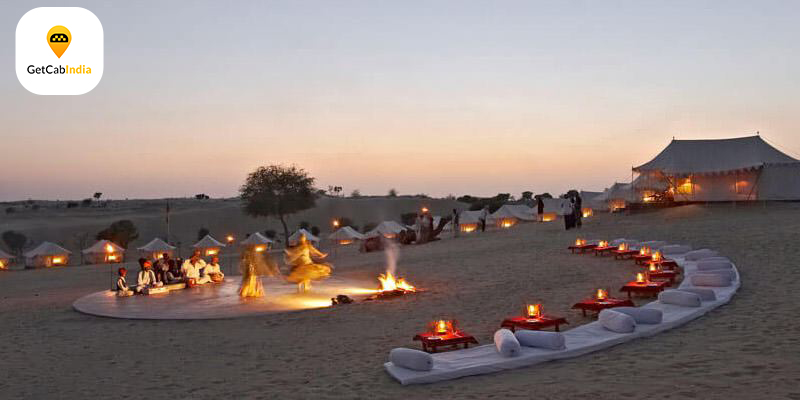 Desert Camping is the best way to relex yourself with various activities in Jodhpur.