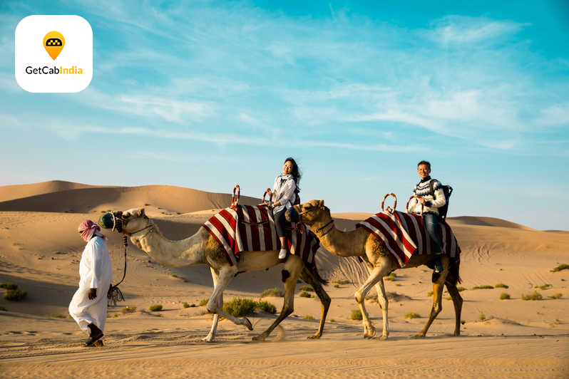 Jaisalmer-desert-safari-tour-on-camel-